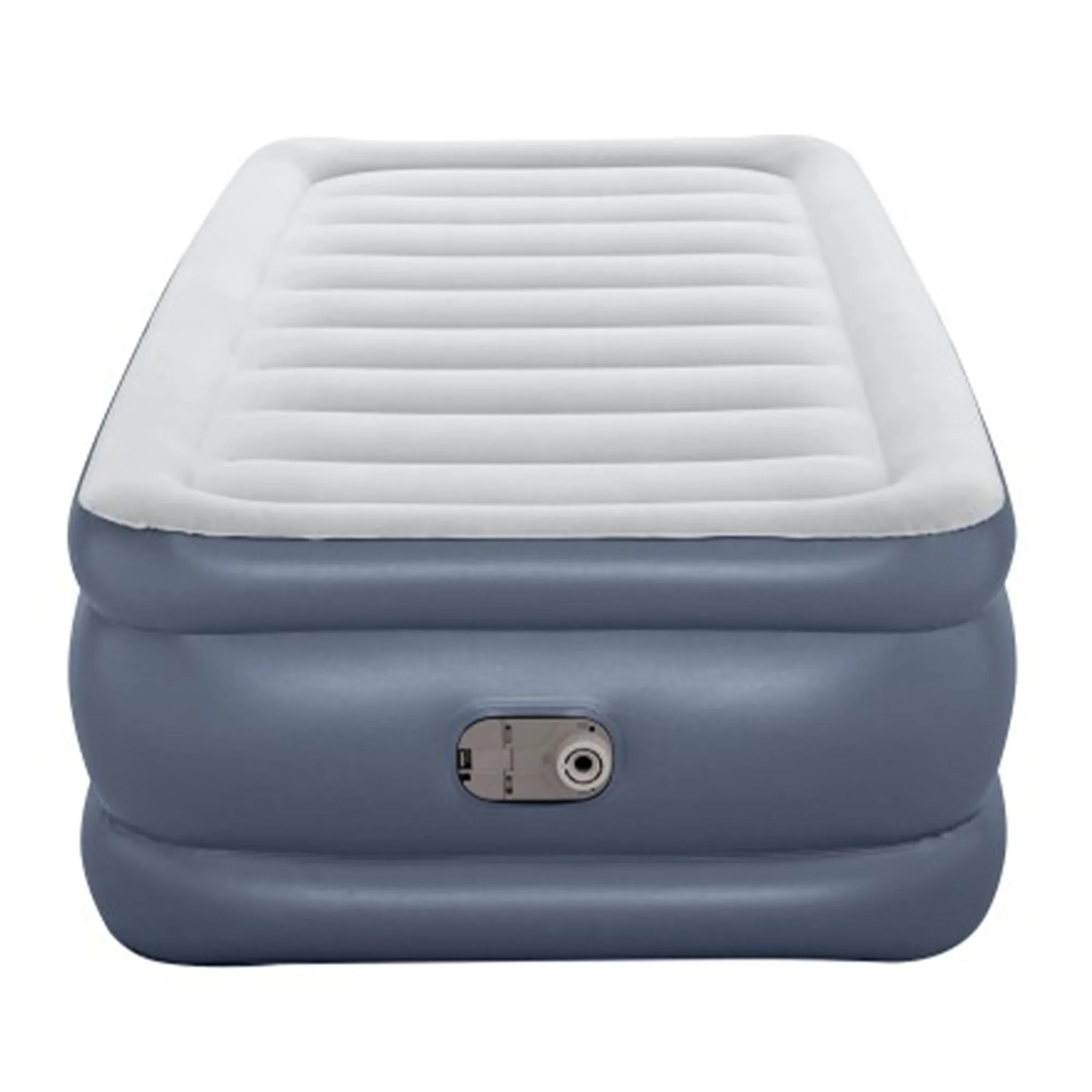 Bestway Tritech Air Mattress Inflatable Twin-Sized Bed with Built-In AC Pump