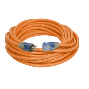 Heavy-Duty Single Lighted Extension Cord