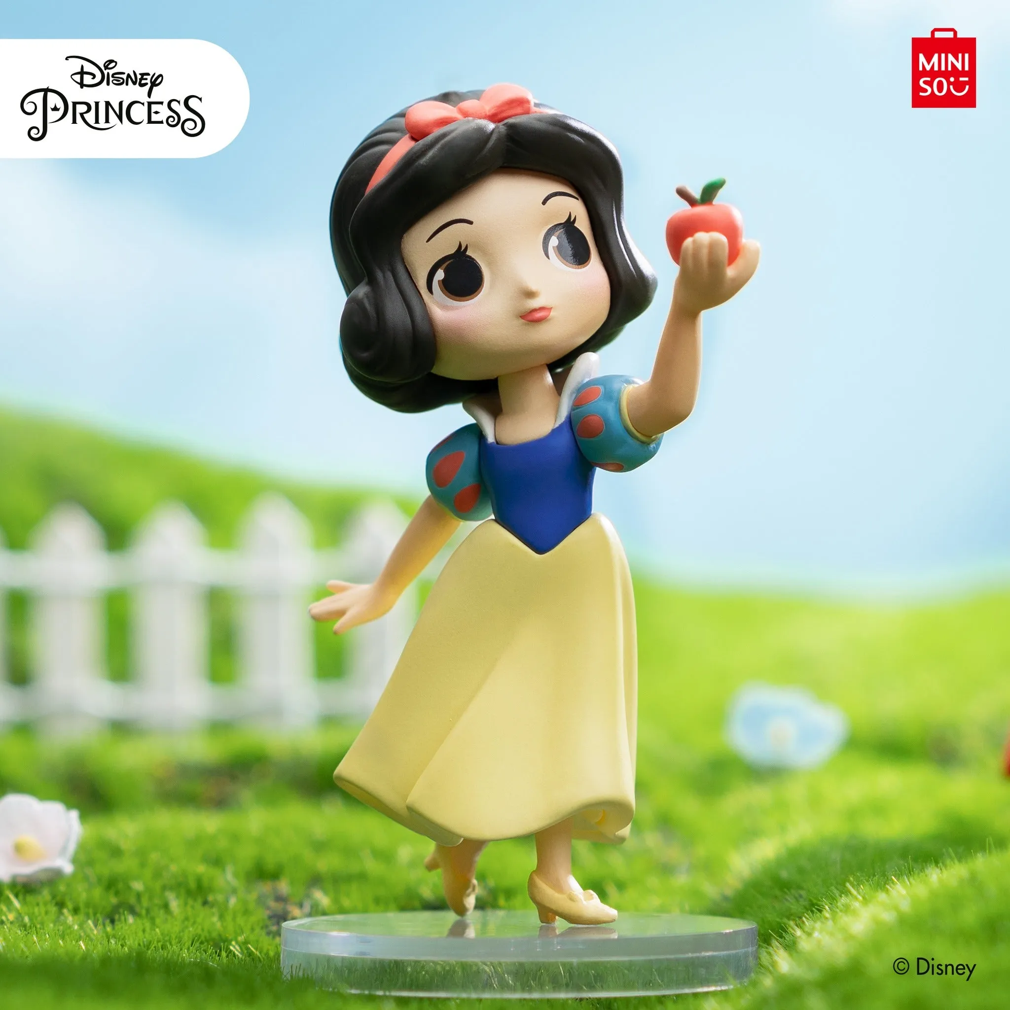 MINISO Disney Princess Collection Figure Basic Blind Box(Random Color)