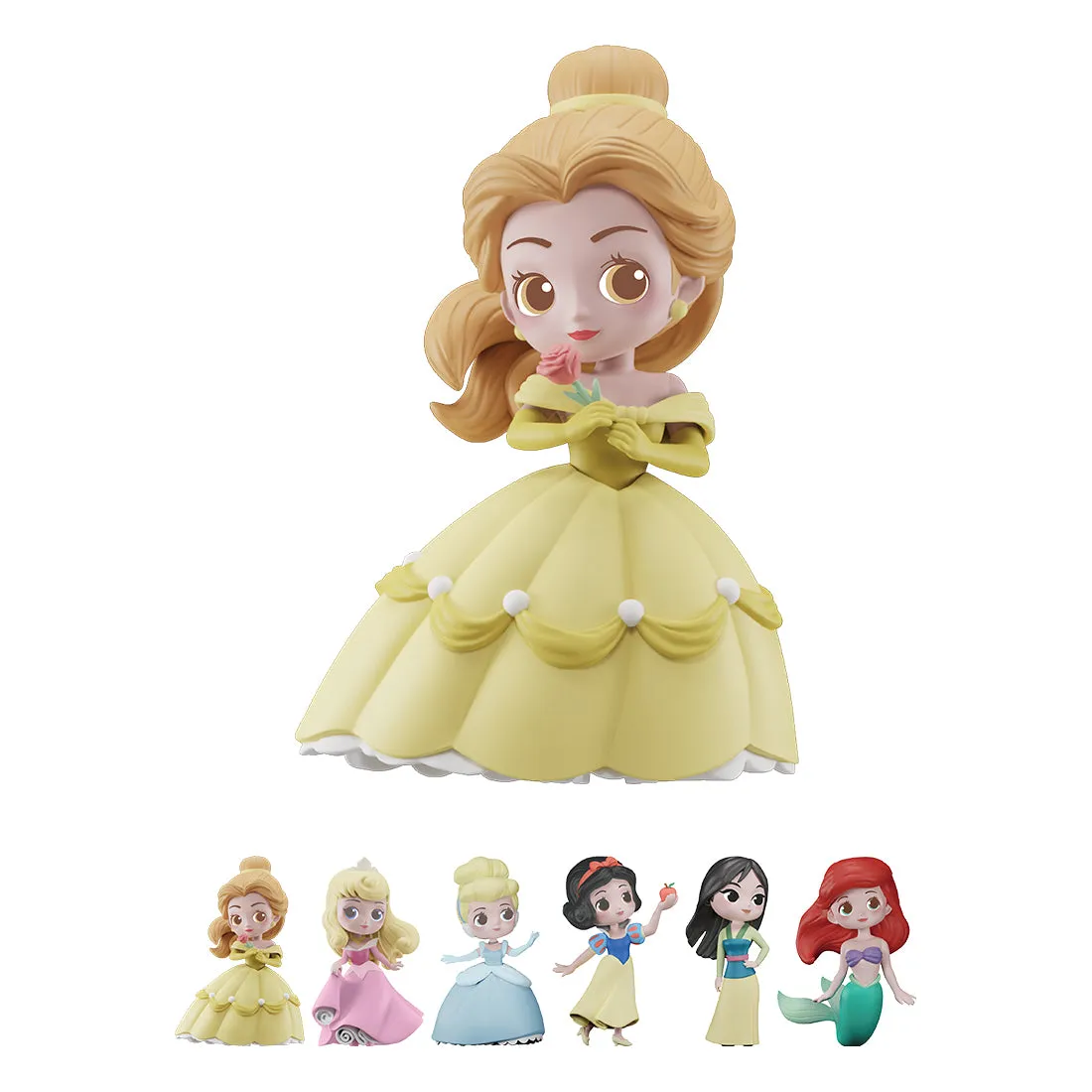 MINISO Disney Princess Collection Figure Basic Blind Box(Random Color)