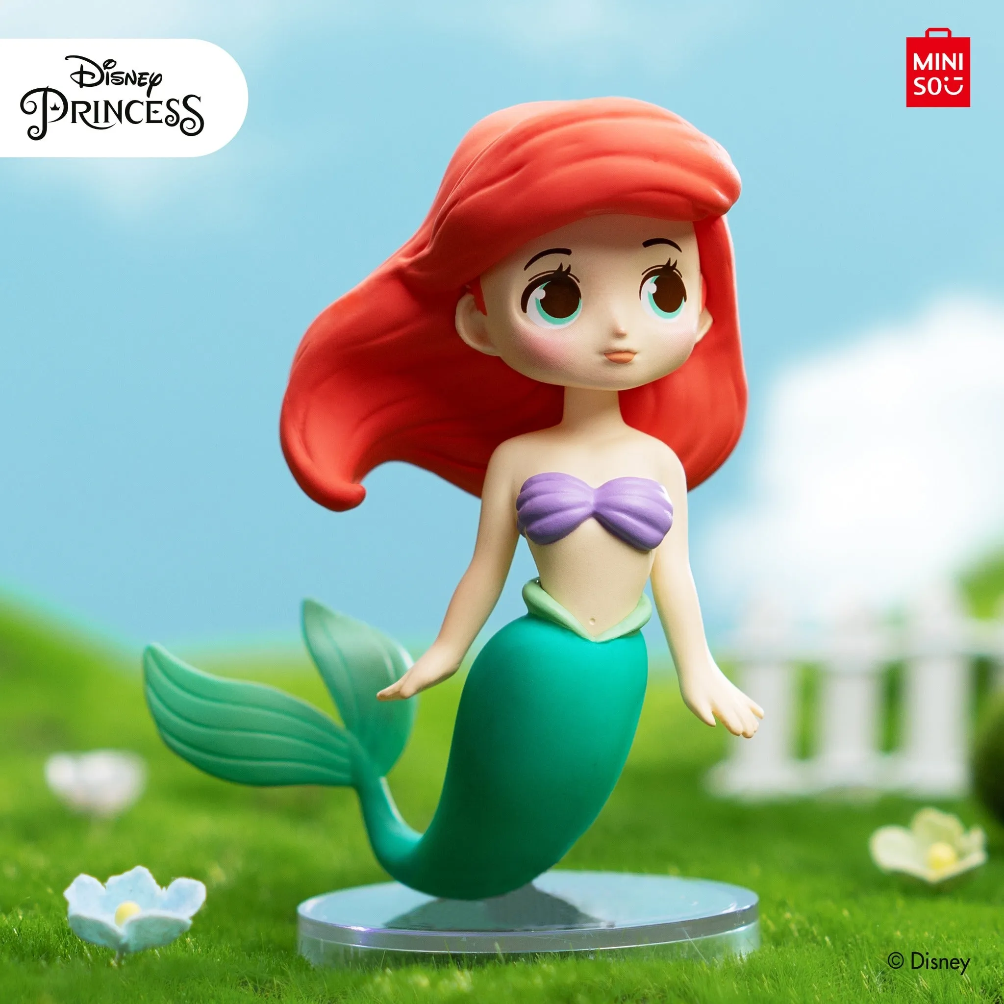 MINISO Disney Princess Collection Figure Basic Blind Box(Random Color)