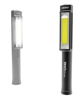 NEBO 6385 BIG Larry Flashlight  Silver