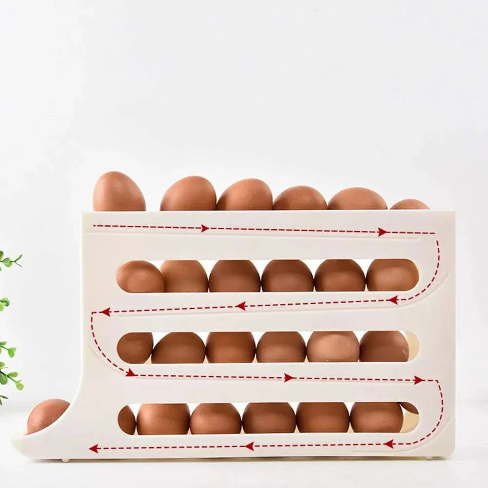 Slide Egg Box For Refrigerator