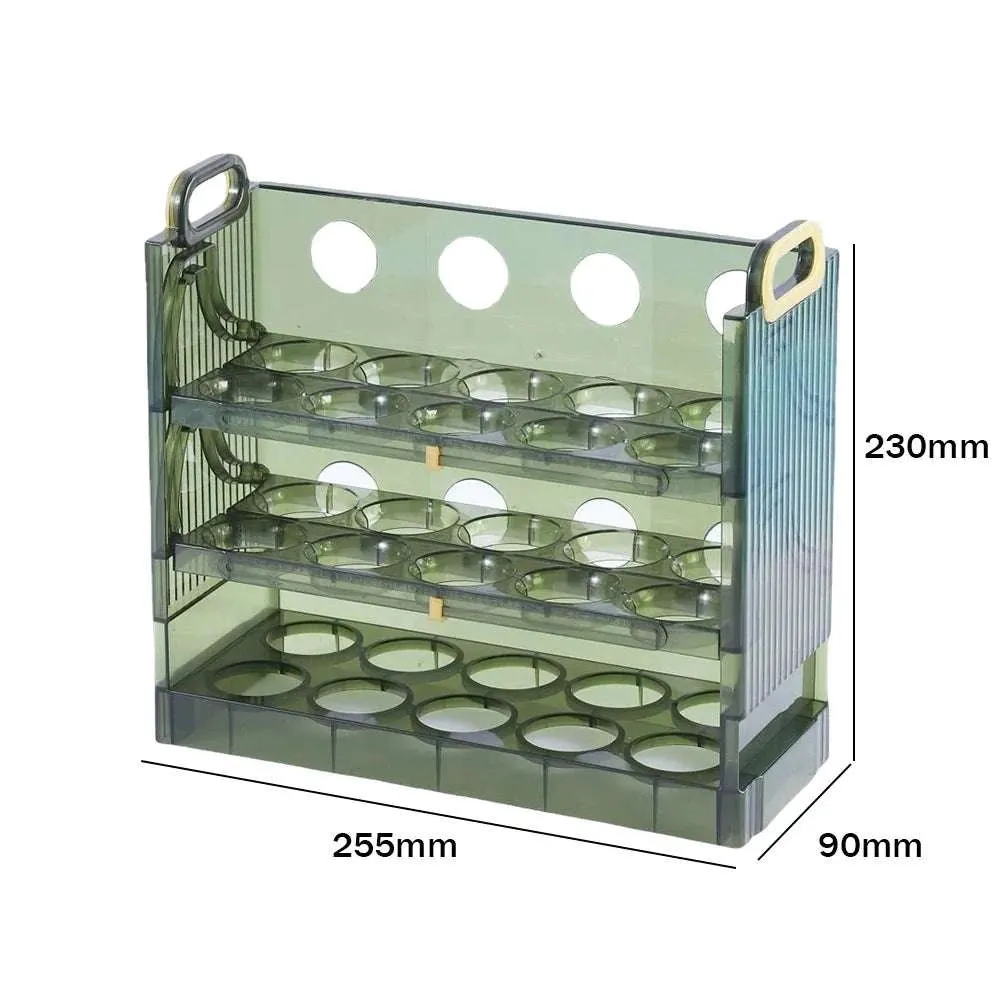 Slide Egg Box For Refrigerator