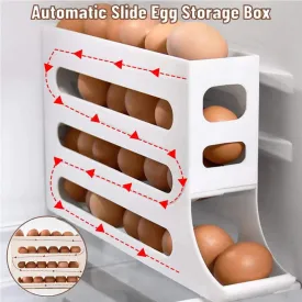 Slide Egg Box For Refrigerator