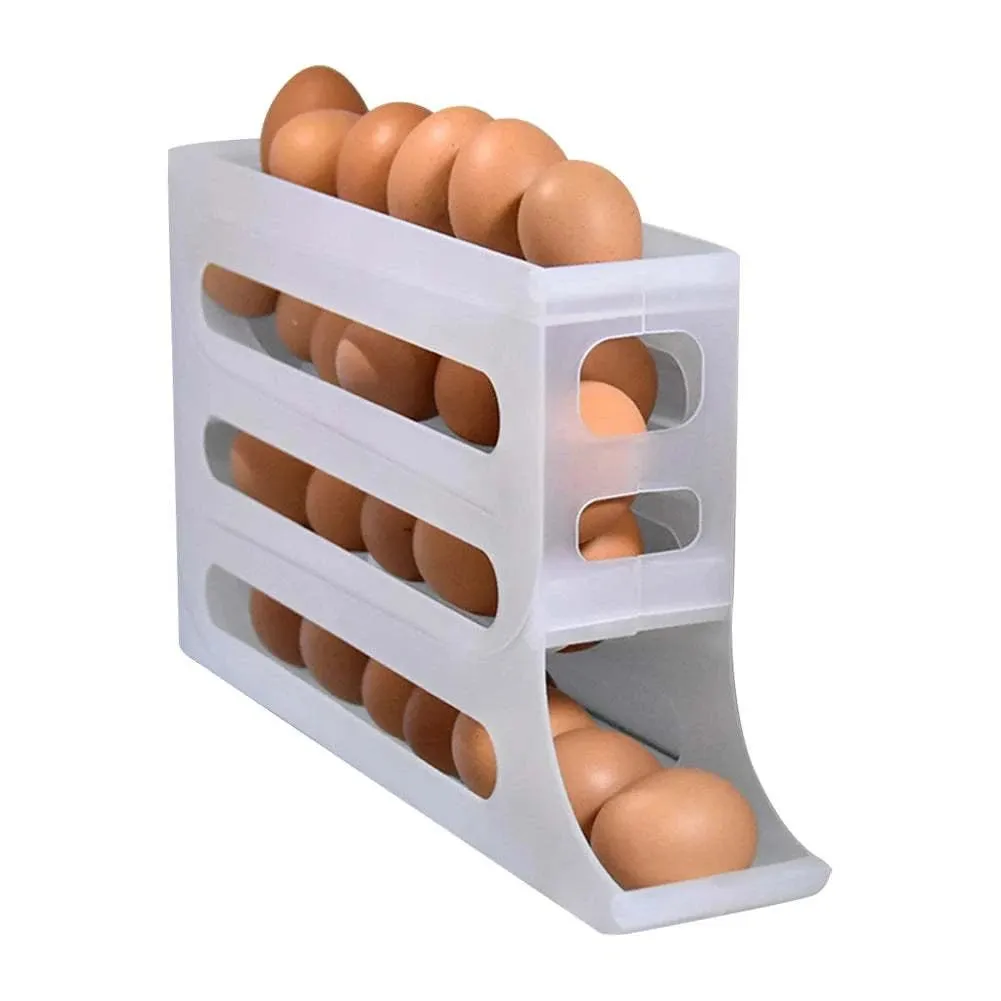 Slide Egg Box For Refrigerator