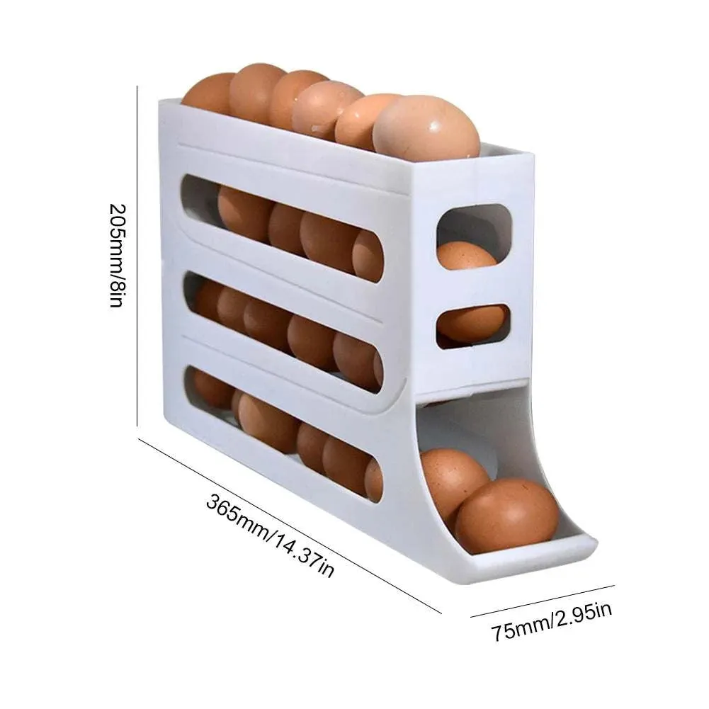 Slide Egg Box For Refrigerator