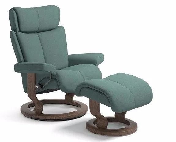 Stressless Magic Classic Chair With Footstool