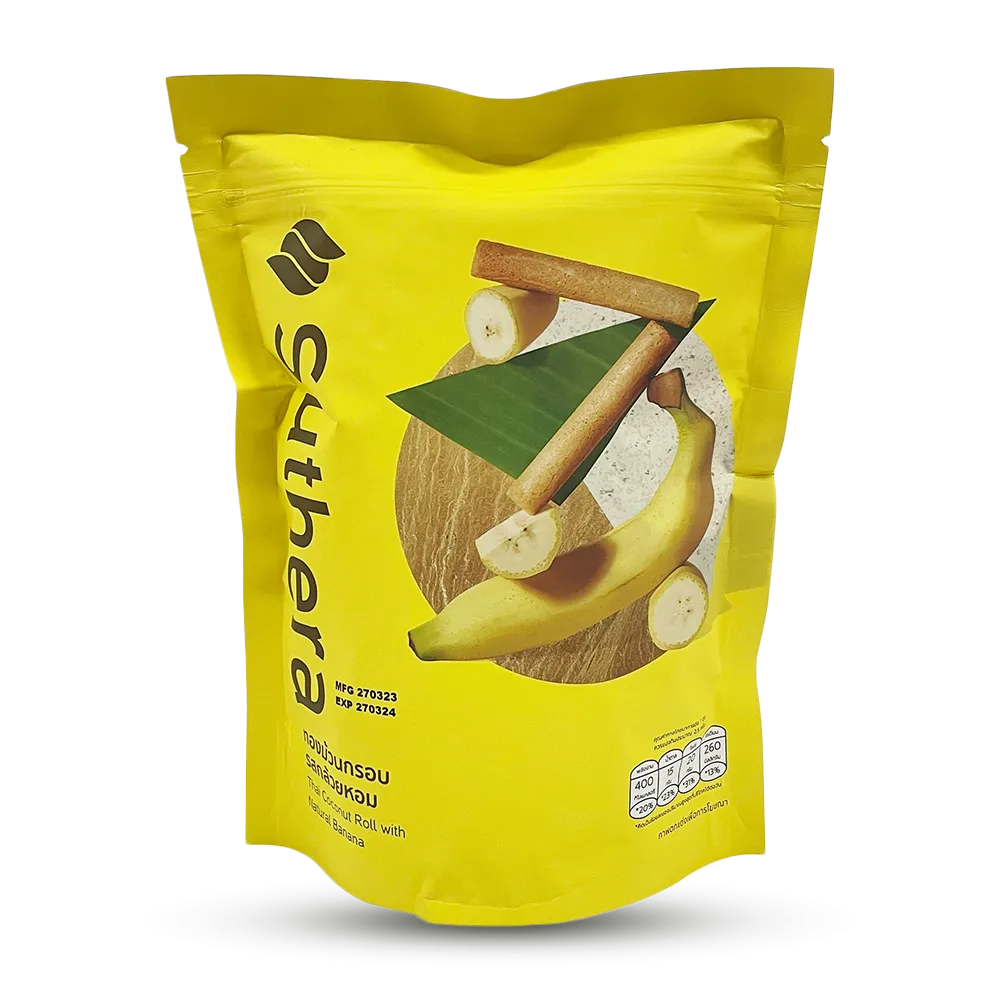 SUTHERA Coconut Roll Natural Banana 70g